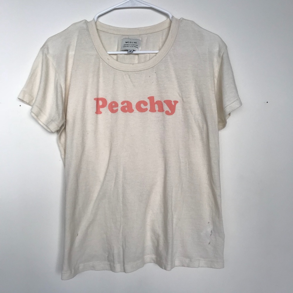 McGuire Denim Peachy screen t shirt